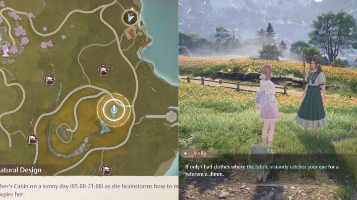 Infinity Nikki Kindled Inspiration Natural Design quest location