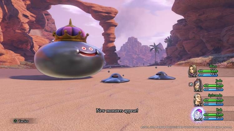 DQ11 Locations for Metal Slimes