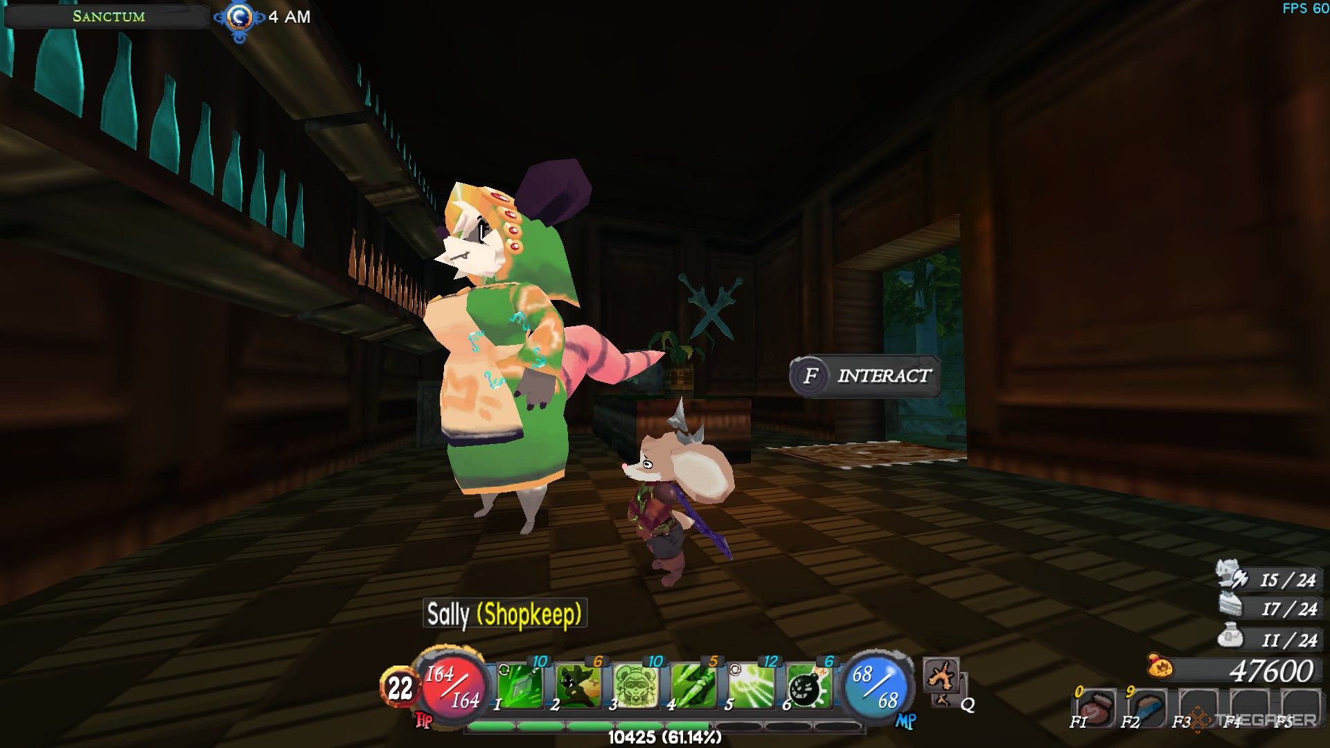 Sally the Shopkeep in Atlyss.