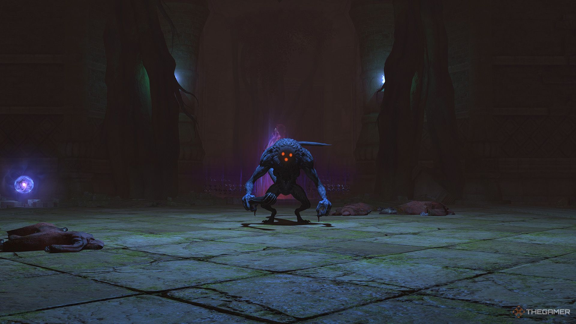 The second boss of Amdapor Keep (Hard), the Boogeyman.