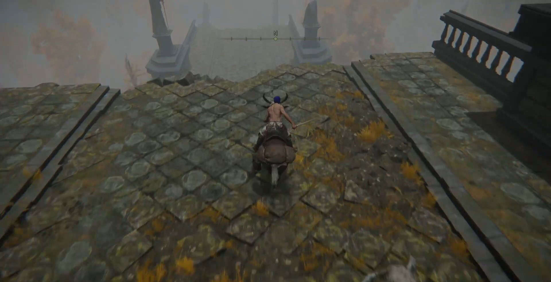 Crossing the bridge
