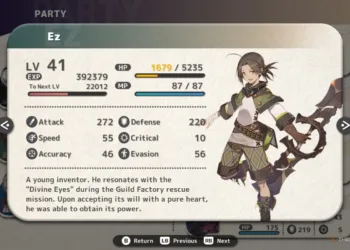 Top Skills to Unlock for EZ in Fantasian: Neo Dimension