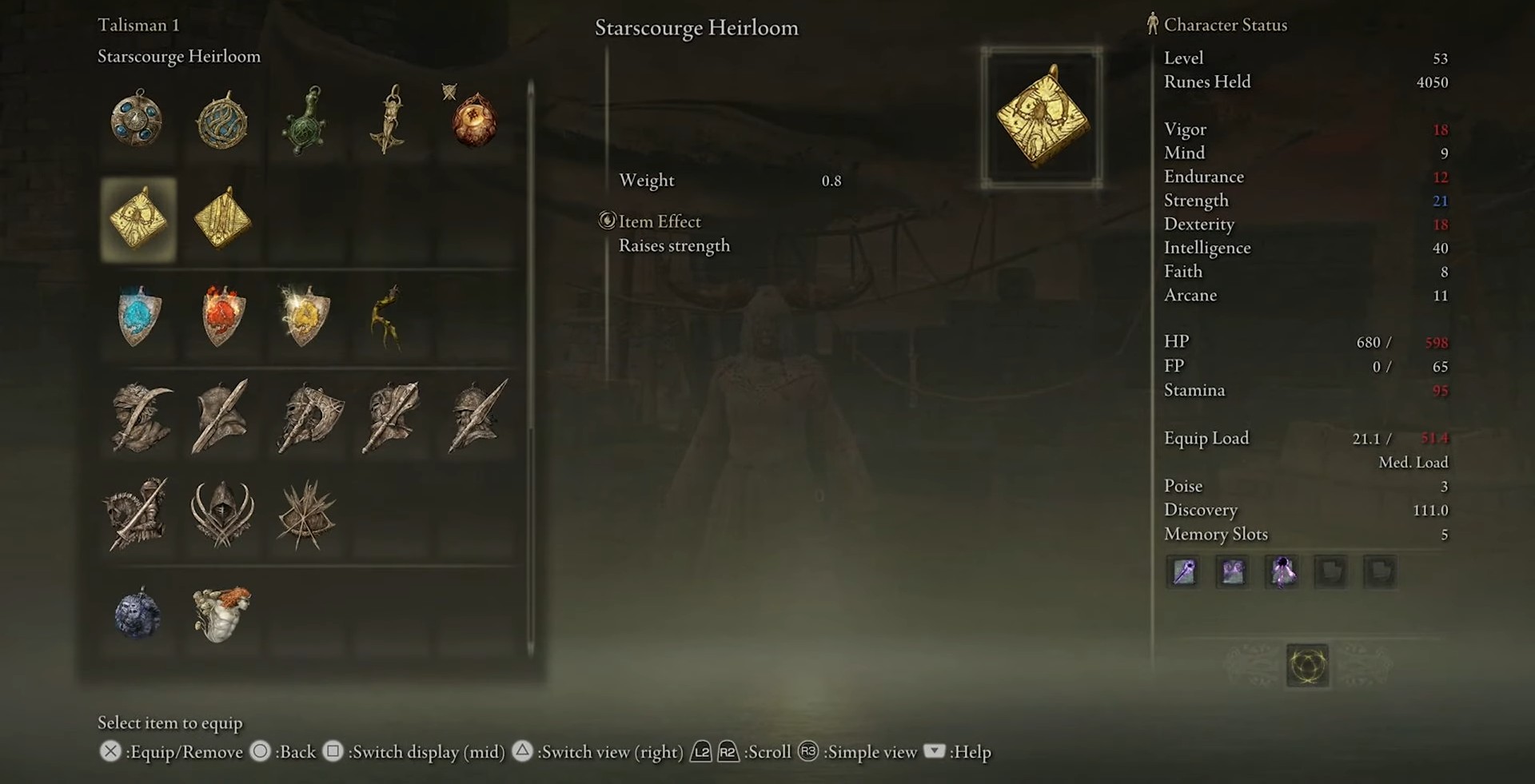 Starscourge Heirloom stats