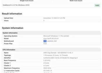 AMD Next-Gen Gaming Laptop Chips Might Have Leaked