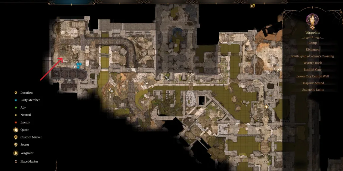 Baldur's Gate 3: Solving the Abandoned Cistern Sluice Puzzle