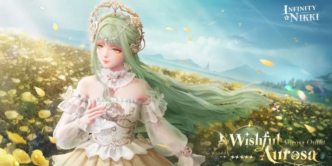 Create the Enchanting Wishful Aurosa Outfit in Infinity Nikki