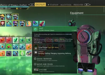 Discovering Salt: Uses and Acquisition in No Man's Sky