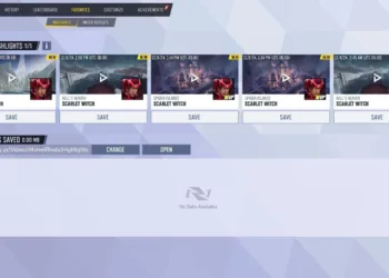 Discovering and Collecting Highlights in Marvel Rivals