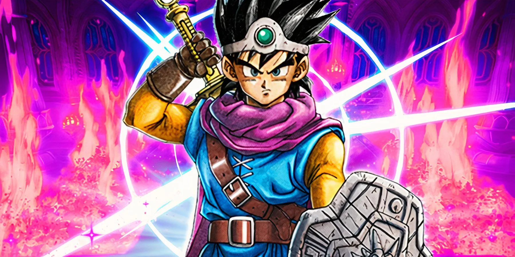 Dragon Quest III Remastered in HD-2D Style
