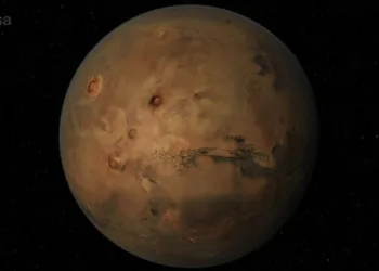 Fly Over Mars' Ares Vallis In A New Mars Express Video