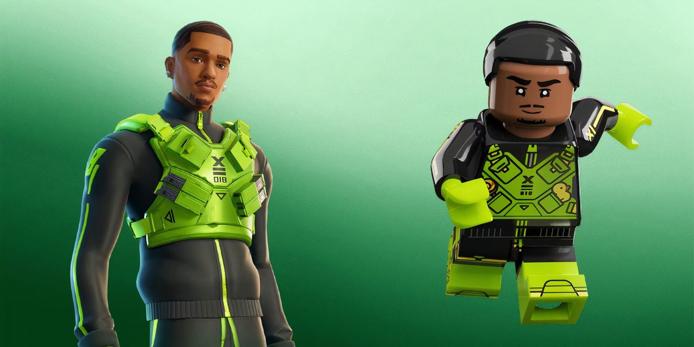 Fortnite Crew November 2024 Kyran Aryk regular and lego Skins.
