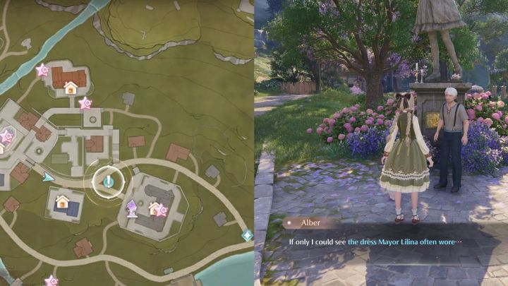 Infinity Nikki Kindled Inspiration Yesteryear's She quest location