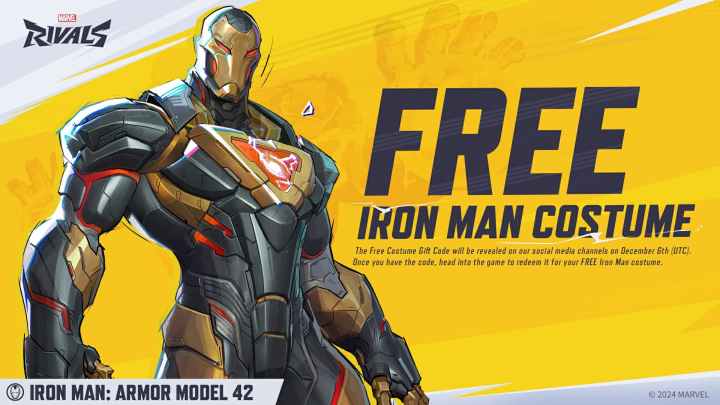 Iron Man Armor Model 42 costume in Marvel Rivals