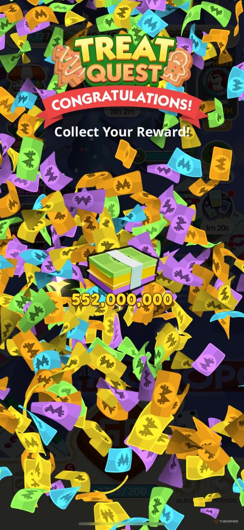 Monopoly Go: All Treat Quest Rewards for Dec 23-24
