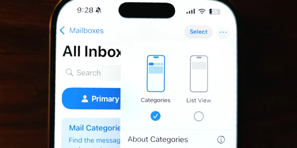 Switch Back to Classic Mail View Without AI