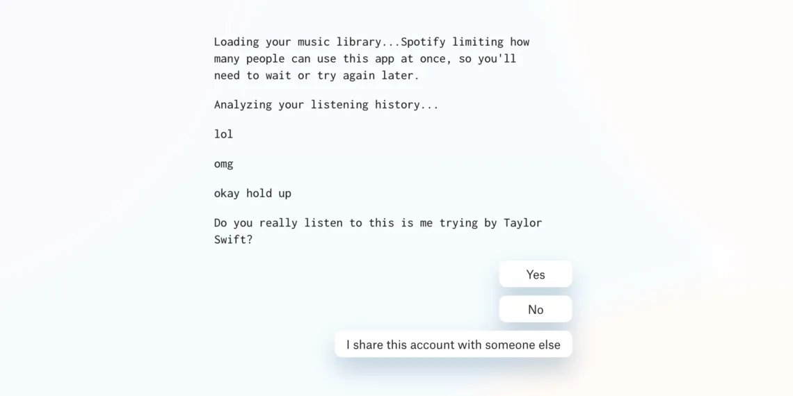 This AI Pokes Fun at Your Music Streaming Choices