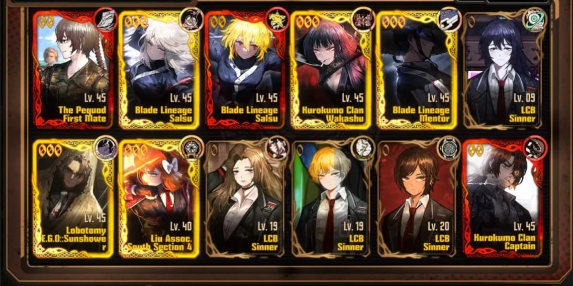 Top Team Synergies in Limbus Company