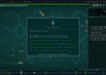Exploring the Water Ritual in Caves of Qud