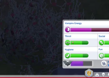 Mastering Vampire Energy and Thirst in The Sims 4
