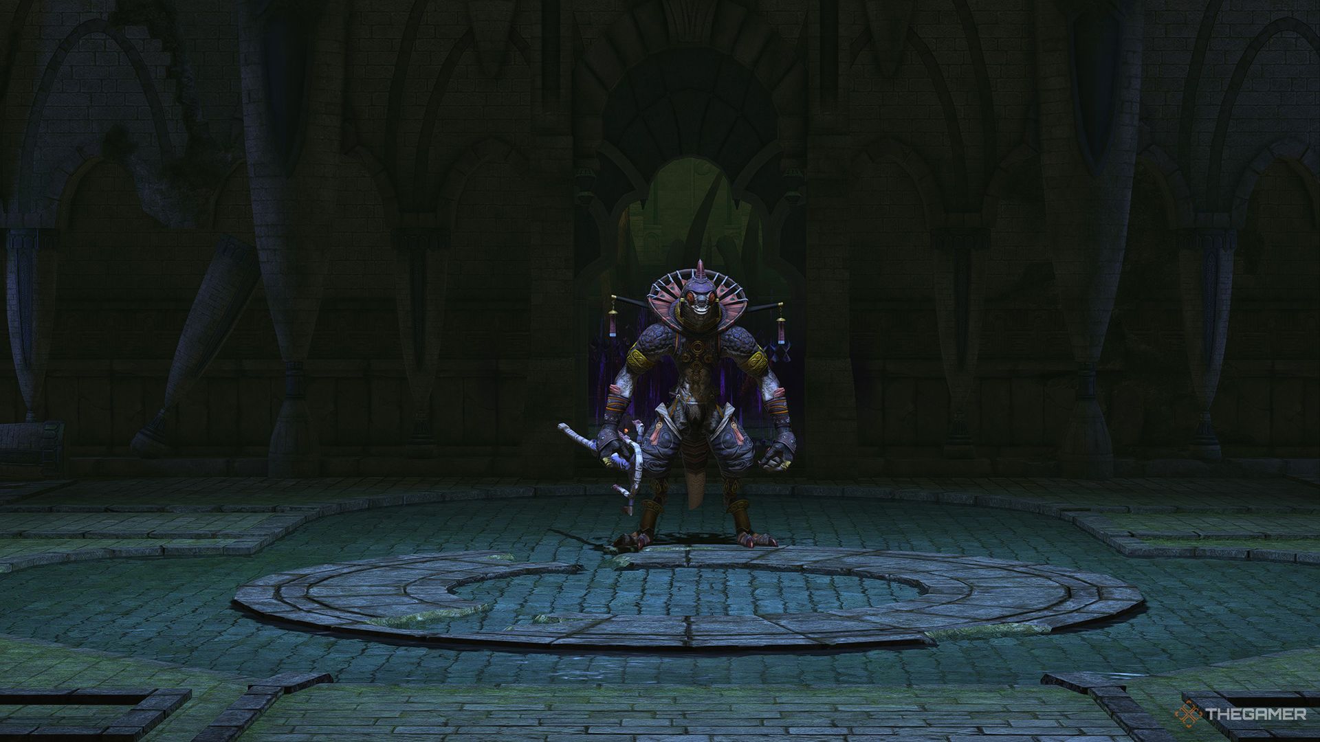 Slithy Zolool Ja, the second boss of the Wanderer's Palace (Hard).