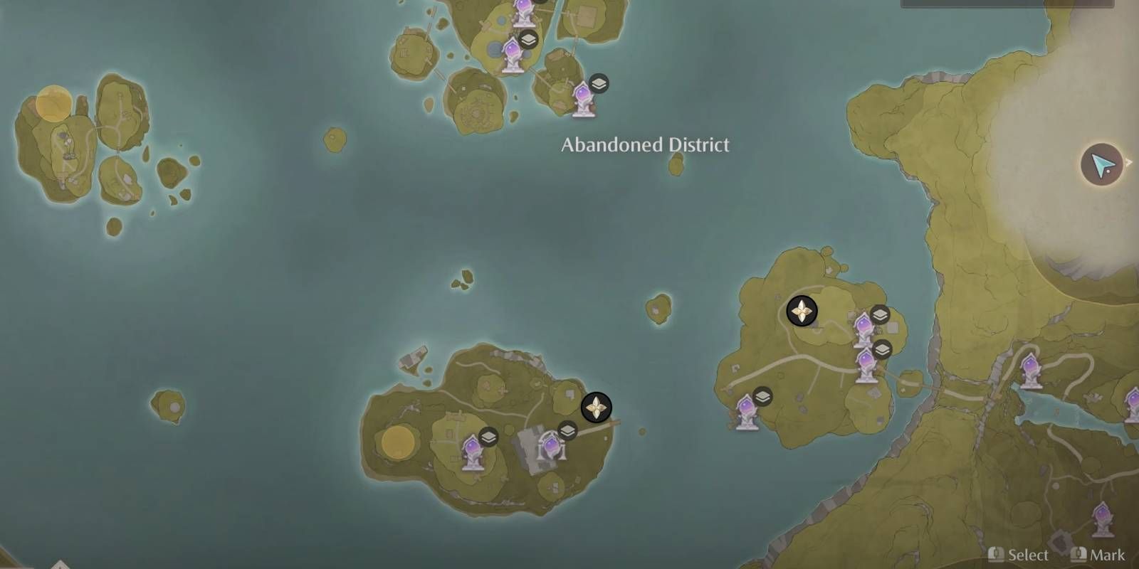 Abandoned District