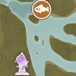 Fishing spot at the Shoal Slope