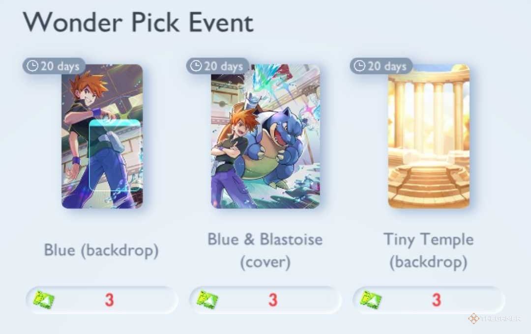 Squirtle And Charmander Wonder Pick Event Shop Items