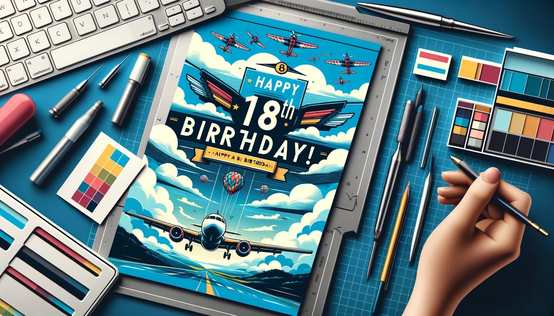 DALL-E 3 Birthday Card Error in Text and Design