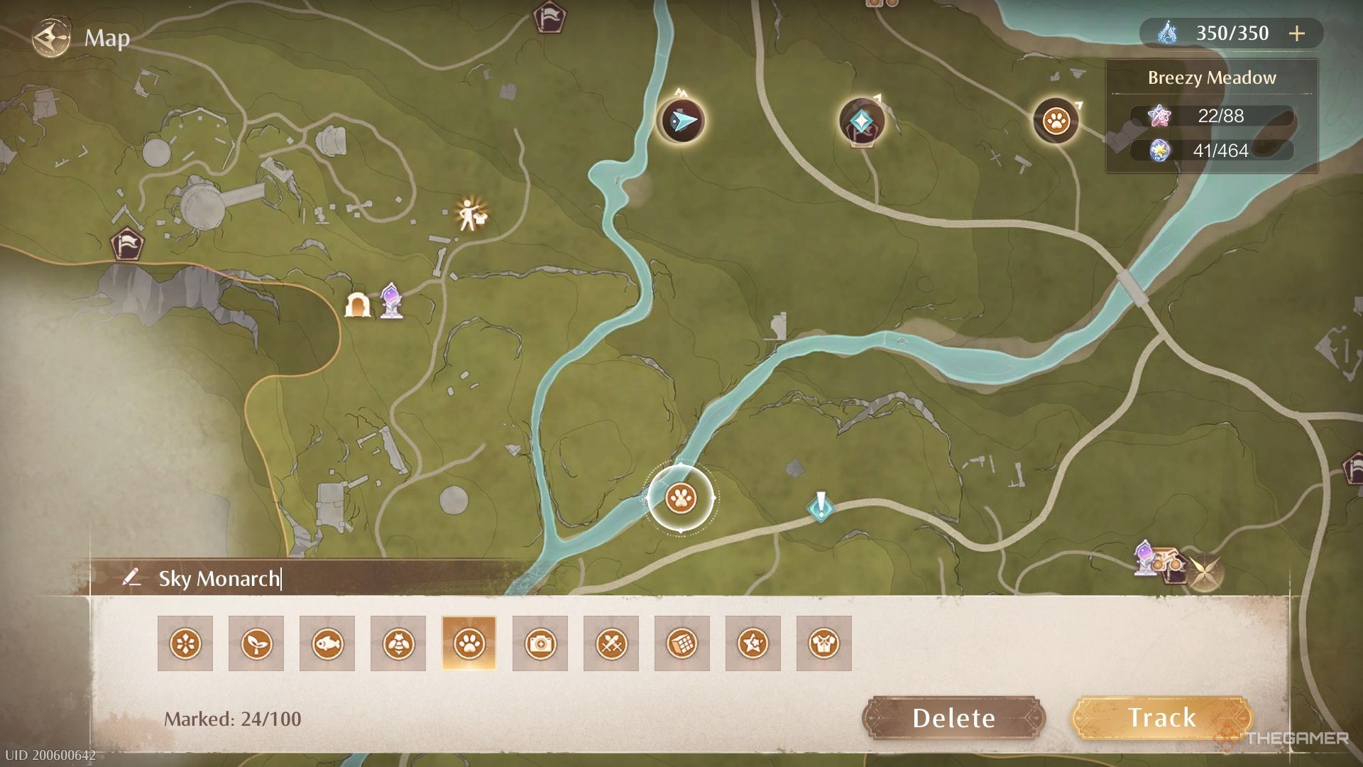 Sky Monarch Location in Relic Hill