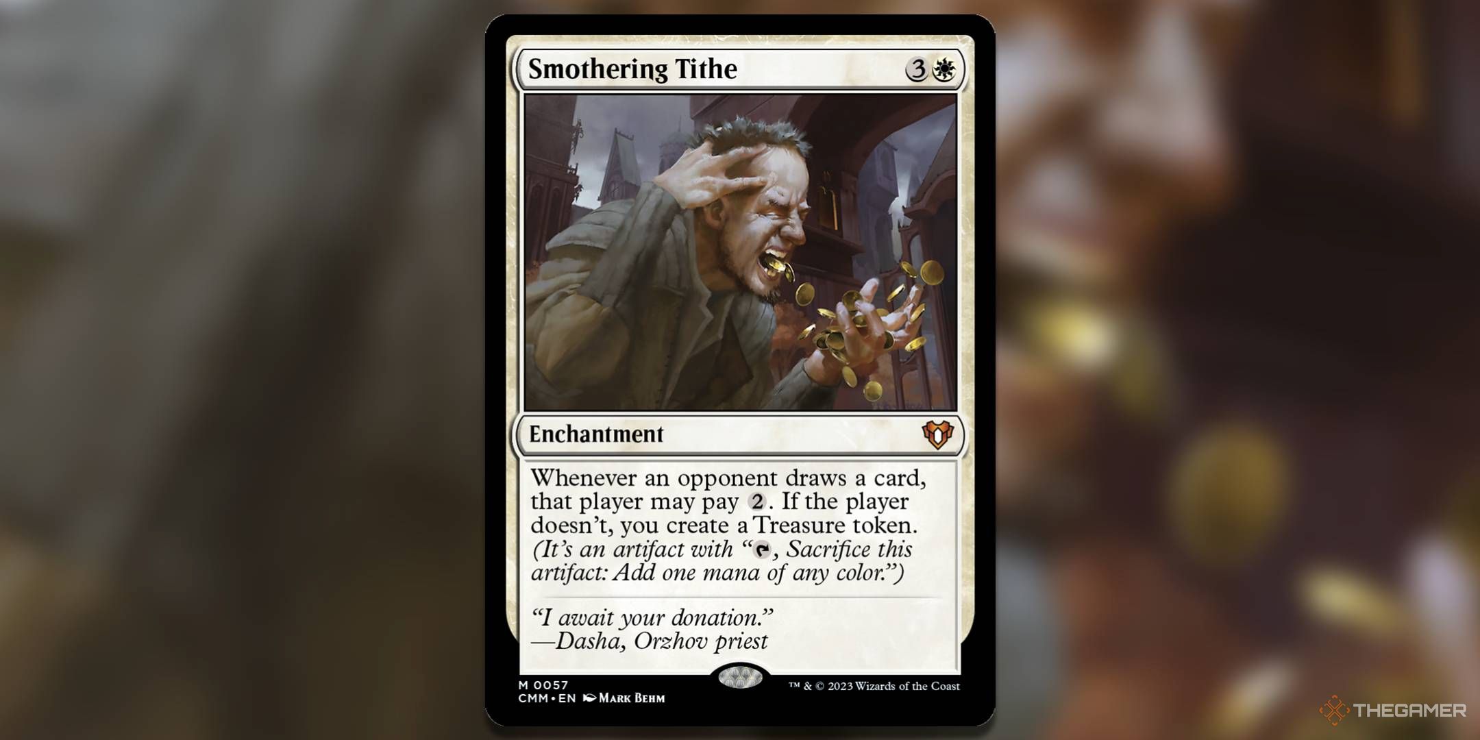 Image of Smothering Tithe card.