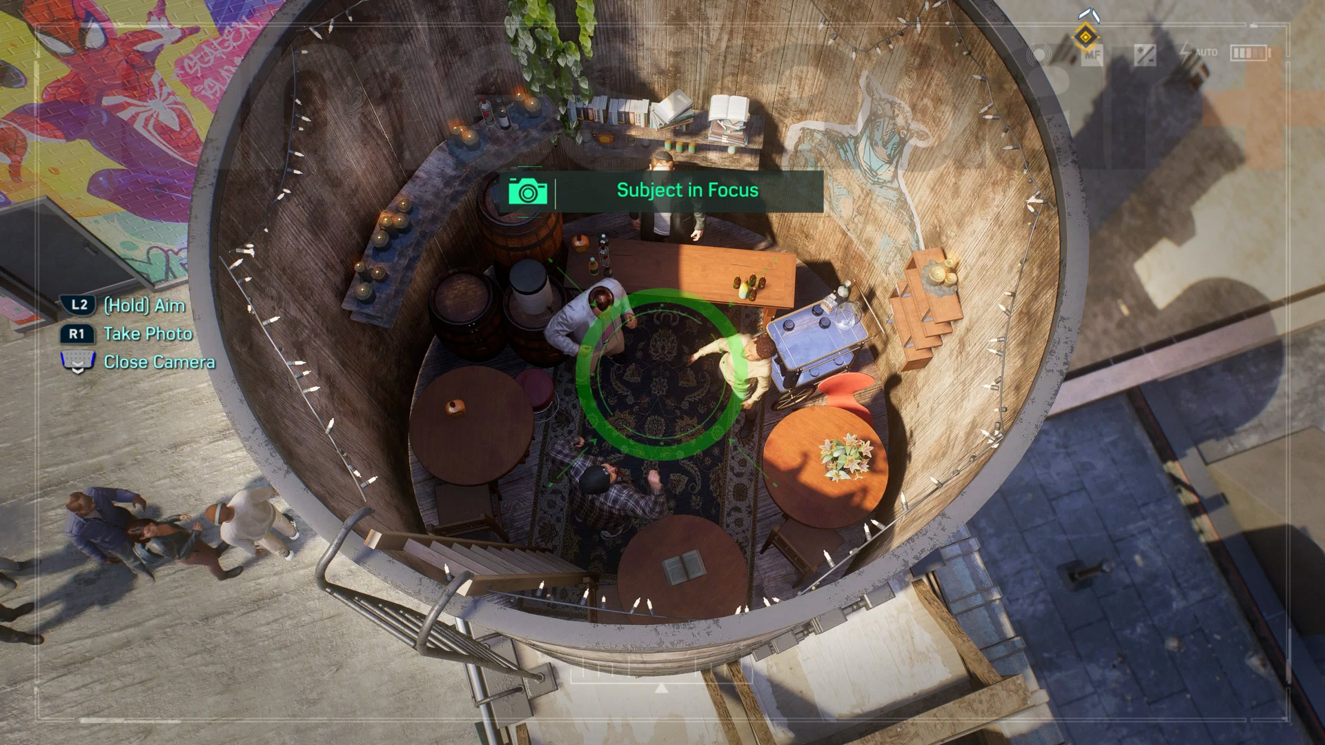 Spider-Man 2 Photo Ops Hidden Oasis