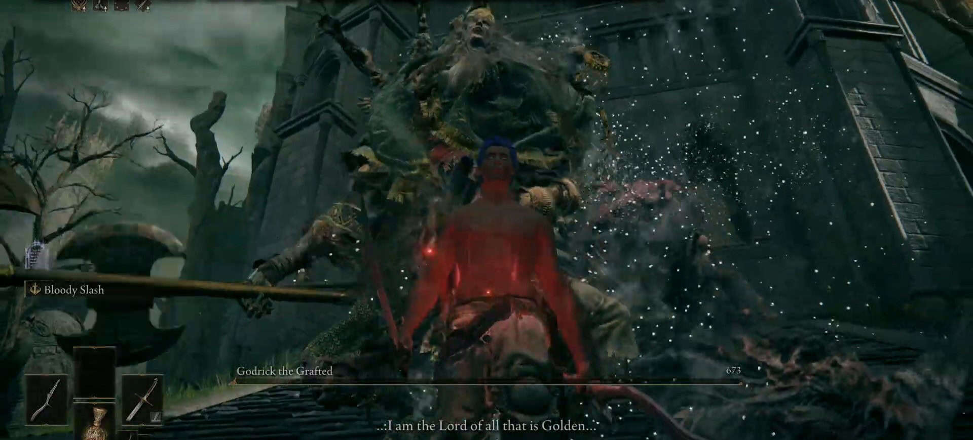 Defeating Godrick the Grafted