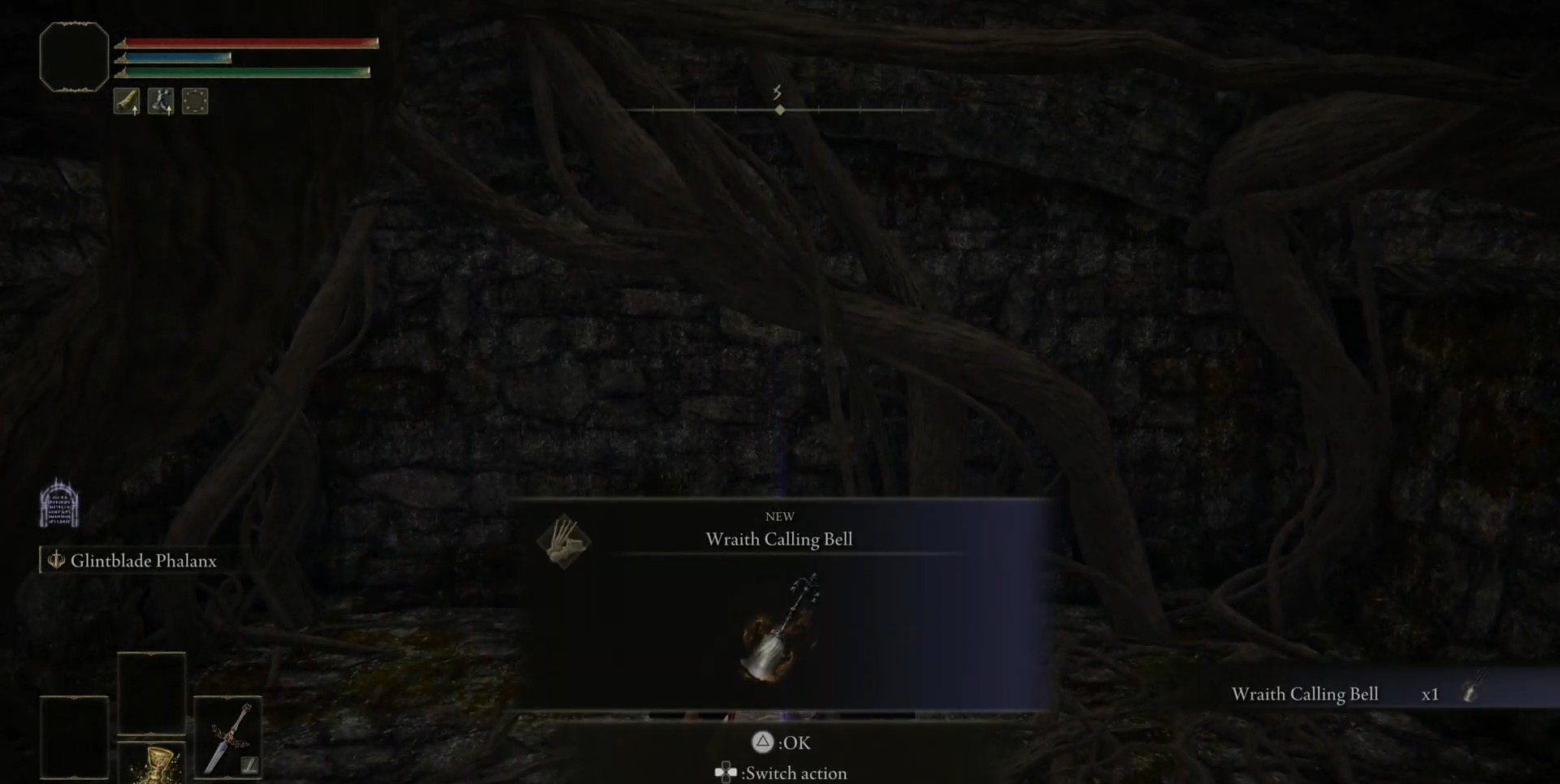 Wraith Calling Bell Location