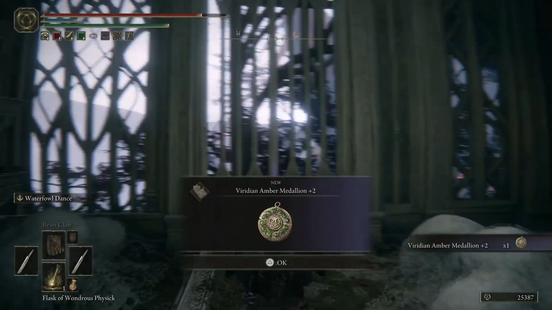 Viridian Amber Medallion 2 location