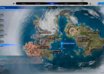 Complete Map of Final Fantasy 7 Rebirth Unveiled