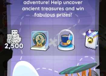 Complete Rewards for New Year's Treasures in Monopoly Go