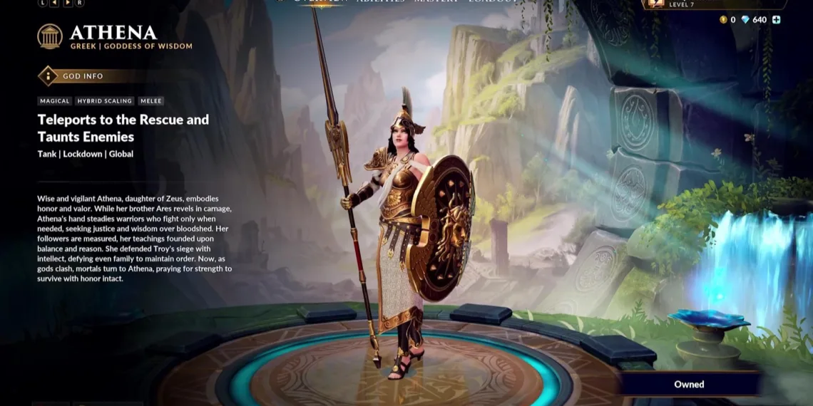 Mastering Athena in Smite 2: A Player's Guide