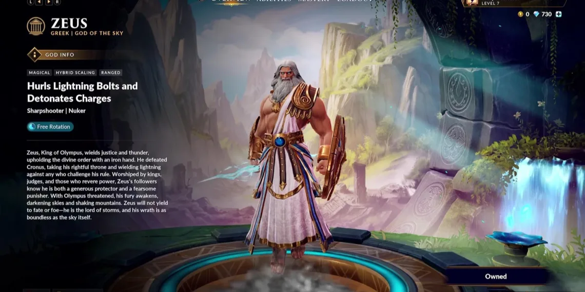 Mastering Zeus in Smite 2: A Complete Guide