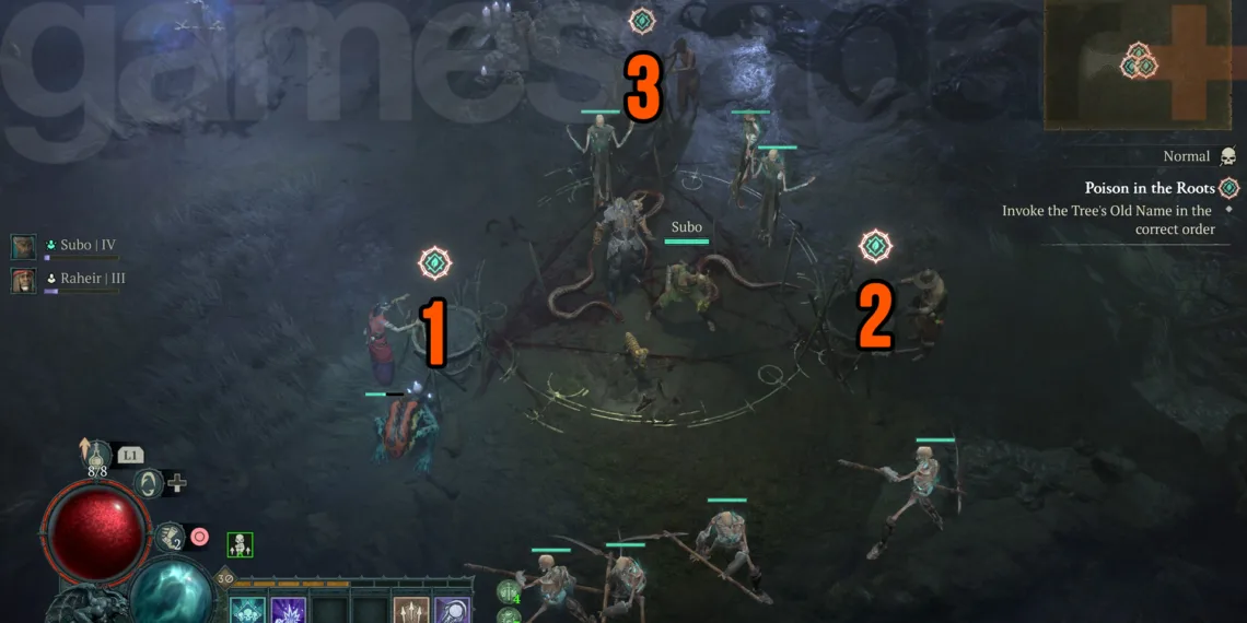 Mastering the Poison in the Roots Ritual in Diablo 4