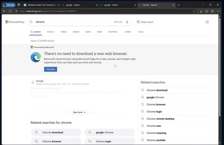 Microsoft Unveils Another Anti-Google Strategy