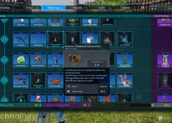 Operating a Human-Powered Generator in Palworld Guide