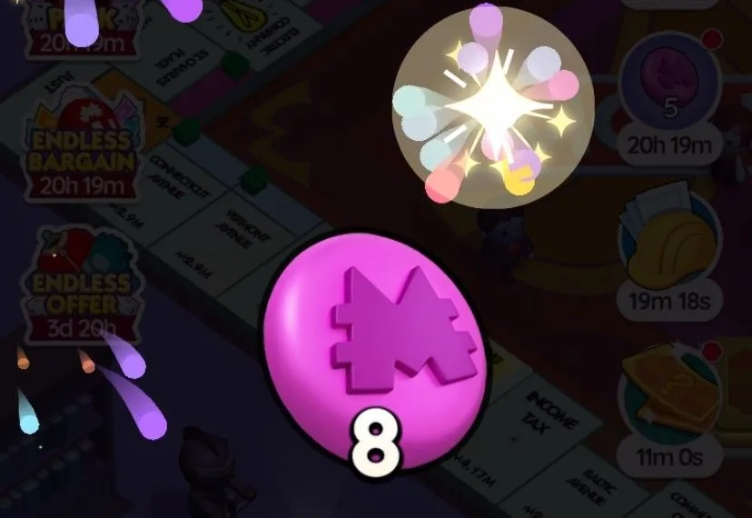 Sled Shred Rewards Unlocked in Monopoly Go (Jan 21-22)