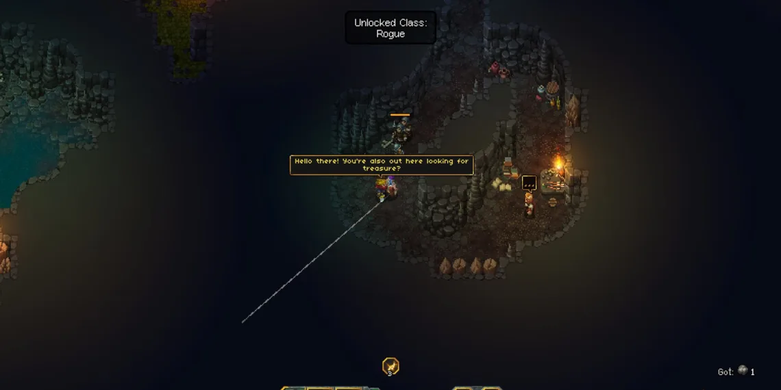 Unlocking Rogue, Warlock, & Sorcerer in Heroes of Hammerwatch 2