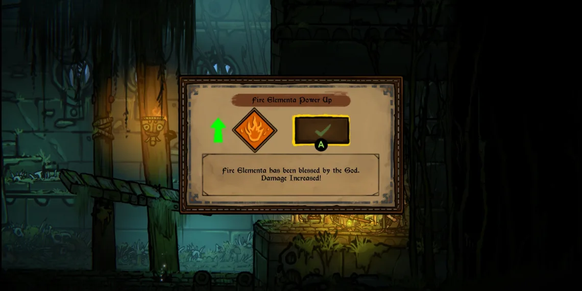 Upgrading Fire Elementa in Tails of Iron 2: Winter's Whiskers Guide