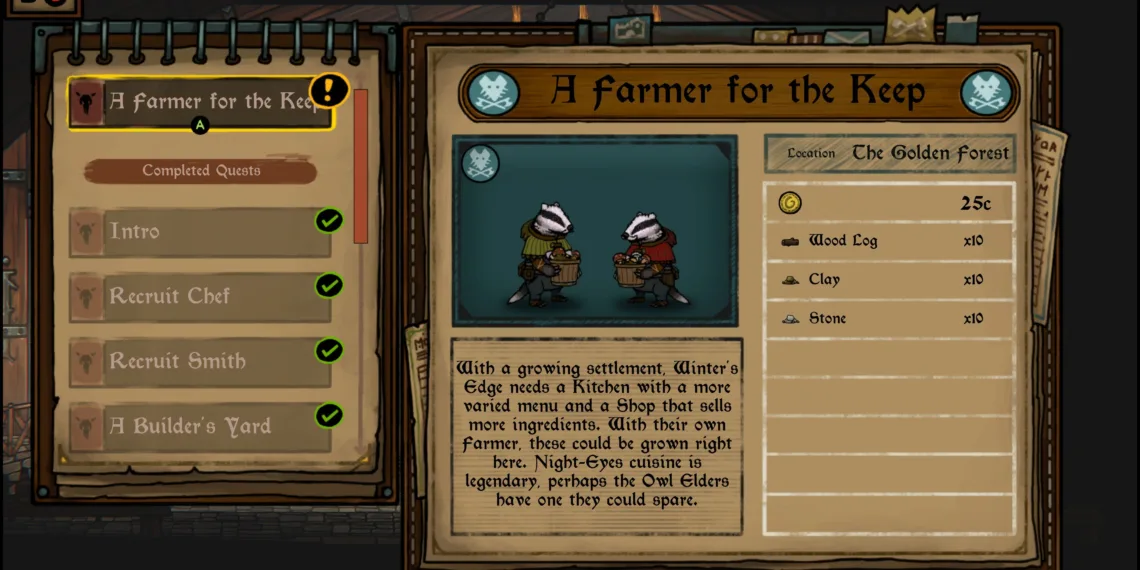 Vanquishing the Elder WereOwl in Tails of Iron 2: Winter Whiskers