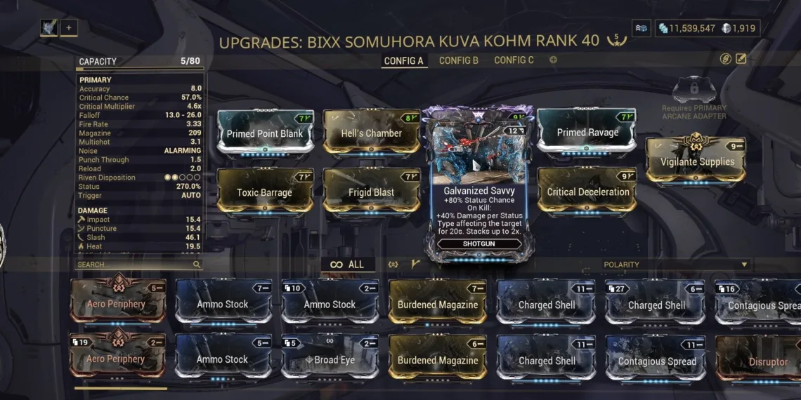 Ultimate Guide to Galvanized Mods and Weapon Arcana