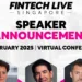 FinTech LIVE Singapore: Exciting Speaker Lineup Revealed!