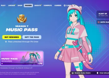 All Rewards from Fortnite Festival’s Season 7 Music Pass!