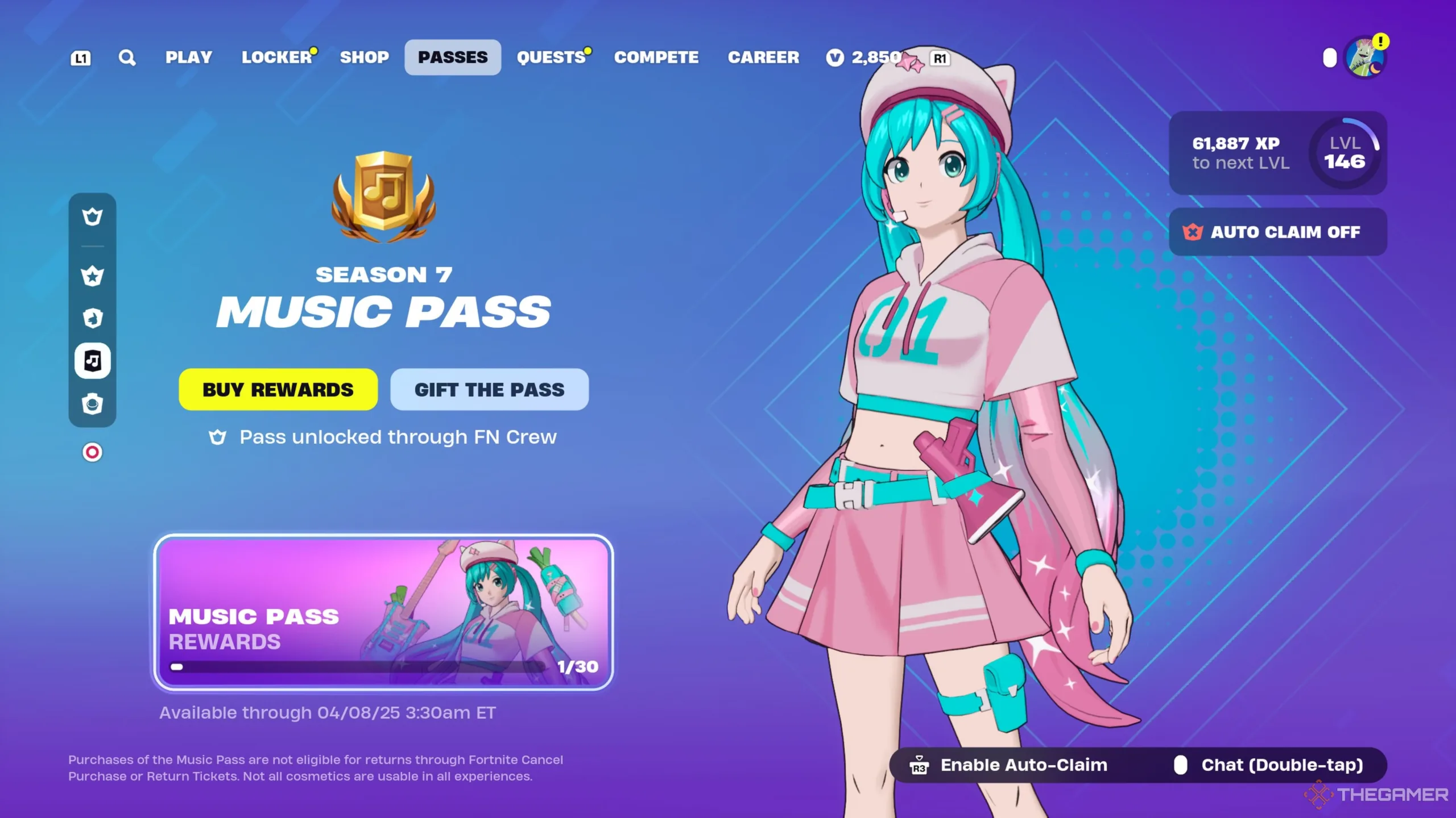 All Rewards from Fortnite Festival’s Season 7 Music Pass!