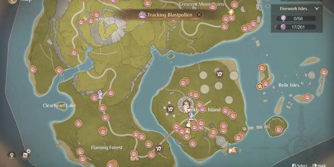Complete Guide to All Blastpollen Spots in Infinity Nikki